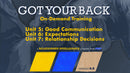 Got Your Back v6 Three Unit Update On-Demand Facilitator Training