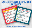 Spanish Danger Signs & Time Out Cards (pkg of 100)