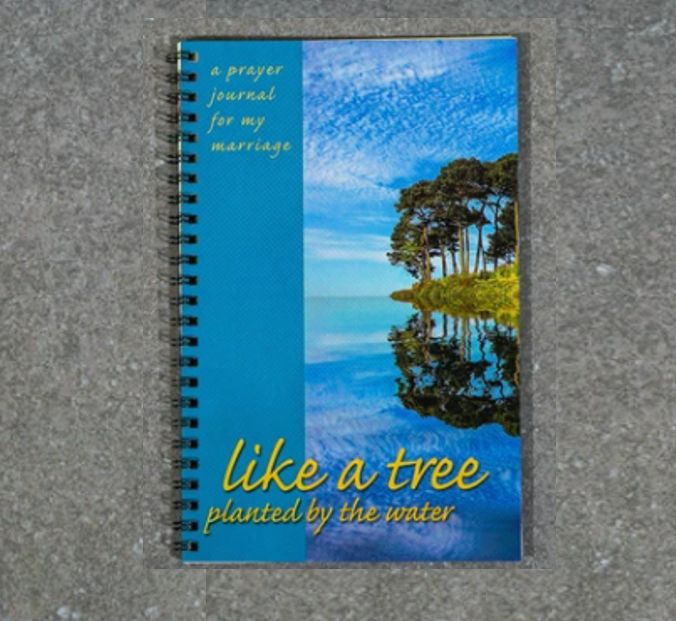 This journal is designed to help your marriage become like a tree planted by the water by helping you invite God more fully into your relationship and to invite Him to lead you on a path of growth and development in your marriage. 