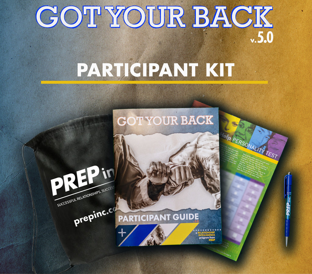 Got Your Back v5 Participant Kit for Individuals – PREP Educational ...