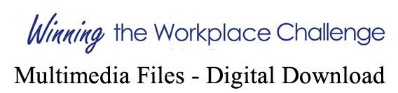 The Winning the Workplace Challenge video and PowerPoint files are combined to give a hassle-free presentation for your in-person workshop.  Conveniently embedded into the PowerPoint, these videos play automatically at a 720p resolution.